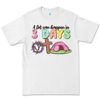 White a lot can happen in 3 days Premium Tee - MaliasSmallBusiness