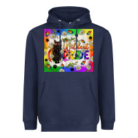 Navy Wildcat Pride LGBTQ Tumbler Heavyweight Hoodie - BundleAndBundleShop