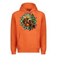 Carrot gemstone cowboy Premium Hoodie - OliviaCreatesArt