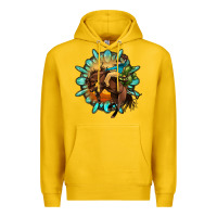 Lemon gemstone cowboy Premium Hoodie - OliviaCreatesArt