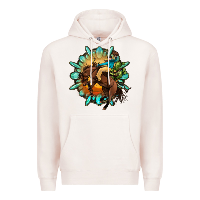 Gemstone Cowboy Premium Hoodie by OliviaCreatesArt | Teevron