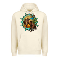 Sandshell gemstone cowboy Premium Hoodie - OliviaCreatesArt