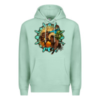 Seafoam gemstone cowboy Premium Hoodie - OliviaCreatesArt
