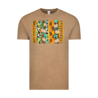 Vintage Coffee fall brushstroke Vintage Tee - BundleAndBundleShop