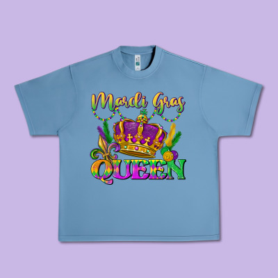 Mardi Gras Queen Urban Heavy Tee Designed By Lillyallendesigns