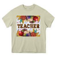 Mossy Western Teacher Heavy Core Tee - LillyAllenDesigns