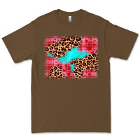 Cacao valentine's day leopard background Premium Tee - JahusDesignShop