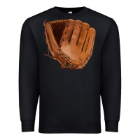 Black baseball glove Premium Sweatshirt - FaDigitalArtStudio