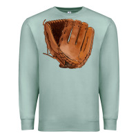 Seafoam baseball glove Premium Sweatshirt - FaDigitalArtStudio