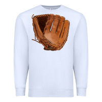White baseball glove Premium Sweatshirt - FaDigitalArtStudio