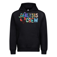 Black dialysis crew Urban Hoodie - CowhideDigitalArt
