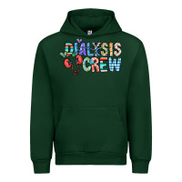 Forest Green dialysis crew Urban Hoodie - CowhideDigitalArt