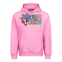 Fuchsia Pink dialysis crew Urban Hoodie - CowhideDigitalArt