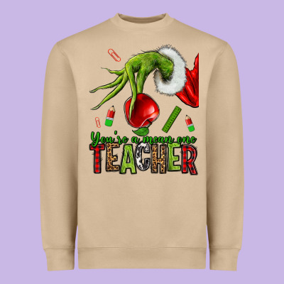 Christmas Character Heavyweight Sweatshirt Designed By Nancycooperartshop