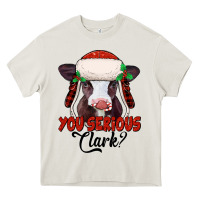 Cream you serious clark baby cow Heavy Core Tee - Jasminsmagicworld