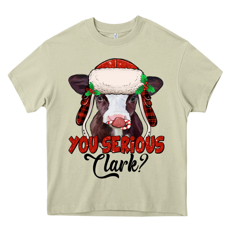 You Serious Clark Baby Cow Heavy Core Tee by Jasminsmagicworld | Teevron