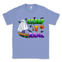 Colony Blue creep it real Classic Tee - BundleAndBundleShop