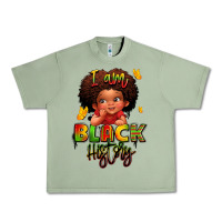 Oil Green i am black history juneteenth Urban Heavy Tee - LillyAllenDesigns