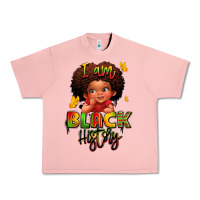 Salmon i am black history juneteenth Urban Heavy Tee - LillyAllenDesigns