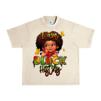 Sandshell i am black history juneteenth Urban Heavy Tee - LillyAllenDesigns