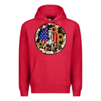 Cardinal Peace sign Premium Hoodie - JahusDesignShop