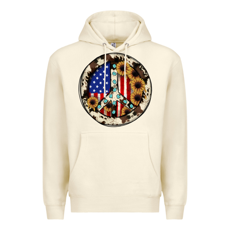 Peace Sign Premium Hoodie by JahusDesignShop | Teevron