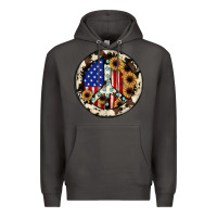 Smoke Peace sign Premium Hoodie - JahusDesignShop