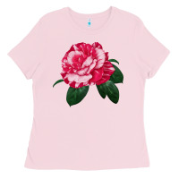 Bubblegum Pink neil diamond rose Ladies Tee - LillyAllenDesigns