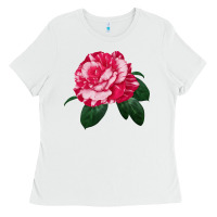 White neil diamond rose Ladies Tee - LillyAllenDesigns