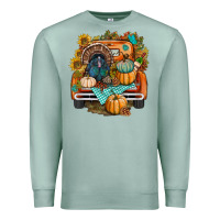 Seafoam thanksgiving truck bbs Premium Sweatshirt - BundleAndBundleShop