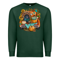 Sports Green thanksgiving truck bbs Premium Sweatshirt - BundleAndBundleShop