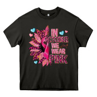 Asphalt In october we wear pink Heavy Core Tee - NancyCooperArtShop