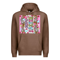 Chestnut Happy Easter bunnies eggs 20oz skinny tumbler Premium Hoodie - OliviaCreatesArt