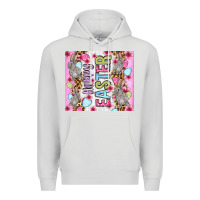 Dove Grey Happy Easter bunnies eggs 20oz skinny tumbler Premium Hoodie - OliviaCreatesArt