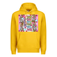 Lemon Happy Easter bunnies eggs 20oz skinny tumbler Premium Hoodie - OliviaCreatesArt