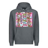 Rock Happy Easter bunnies eggs 20oz skinny tumbler Premium Hoodie - OliviaCreatesArt