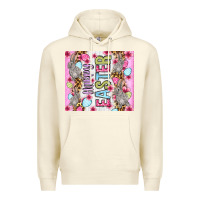 Sandshell Happy Easter bunnies eggs 20oz skinny tumbler Premium Hoodie - OliviaCreatesArt