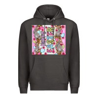 Smoke Happy Easter bunnies eggs 20oz skinny tumbler Premium Hoodie - OliviaCreatesArt