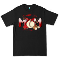 Black baseball mom Premium Tee - MaliasSmallBusiness