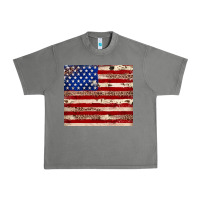 Tornado American flag leopard cowhide Urban Heavy Tee - JahusDesignShop
