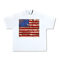 White American flag leopard cowhide Urban Heavy Tee - JahusDesignShop