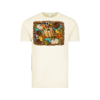 Vintage Arctic fall pumpkin background Vintage Tee - BundleAndBundleShop