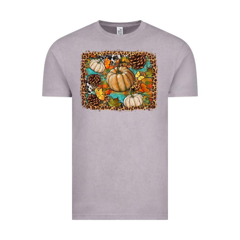 Fall Pumpkin Background Vintage Tee by BundleAndBundleShop | Teevron