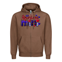Chestnut American Mini  4th of July Zipper Hoodie - CowGirlArtShop