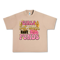 Burro girls just wanna have funds Urban Heavy Tee - LillyAllenDesigns