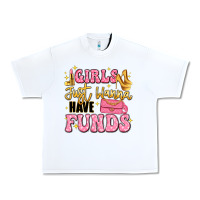 White girls just wanna have funds Urban Heavy Tee - LillyAllenDesigns
