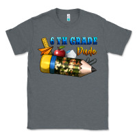 Charcoal Heather 6 th grade dude Classic Tee - BundleAndBundleShop