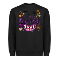 Black Candy Monster Heavyweight Sweatshirt - texasbilliewilder