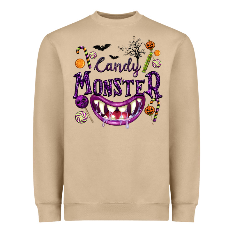 Candy Monster Heavyweight Sweatshirt by texasbilliewilder | Teevron