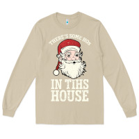 Mushroom There's Some Ho Ho Ho's in this House Santa Claus Long Sleeve Tee - Bettercallsaul
